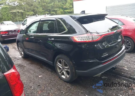 2016 Ford Edge Titanium z USA, uszkodzony, nr VIN 2FMPK4K80GBB42128